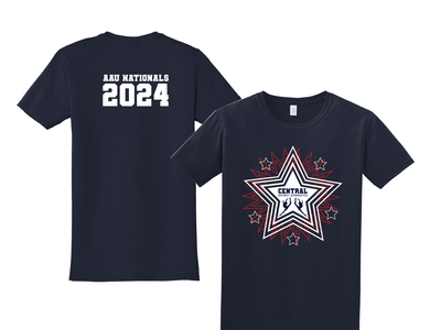 PreOrder 2024 AAU Central T-Shirt