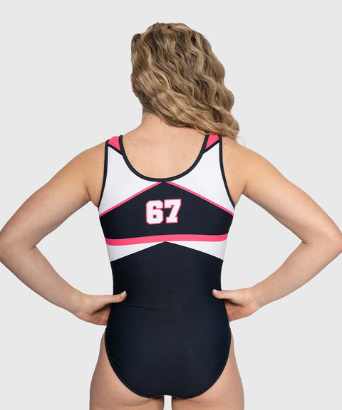 Plum Six Seven Spirit Traditional Gymnastics Leotard