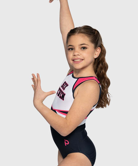 Plum Six Seven Spirit Traditional Gymnastics Leotard
