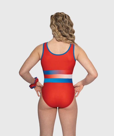 Plum Accelerate Traditional Gymnastics Leotard