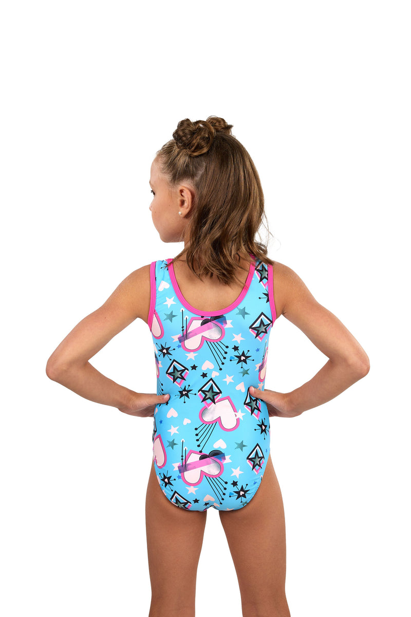 Plum Cupid Cutie Traditional Leotard
