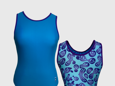 Plum Vintage Lava Love Leotard