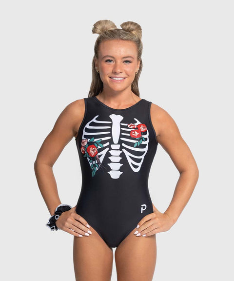 Plum Dead Gorgeous Traditional  Gymnastics Leotard