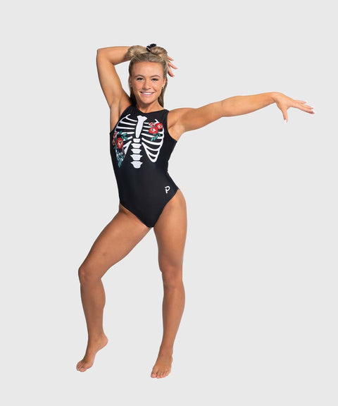 Plum Dead Gorgeous Traditional  Gymnastics Leotard