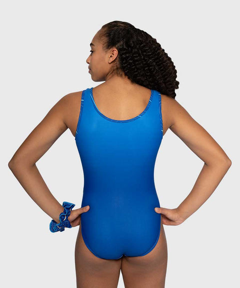 Plum Flip the Tide Traditional Gymnastics Leotard