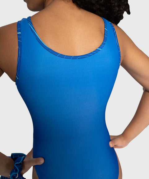 Plum Flip the Tide Traditional Gymnastics Leotard