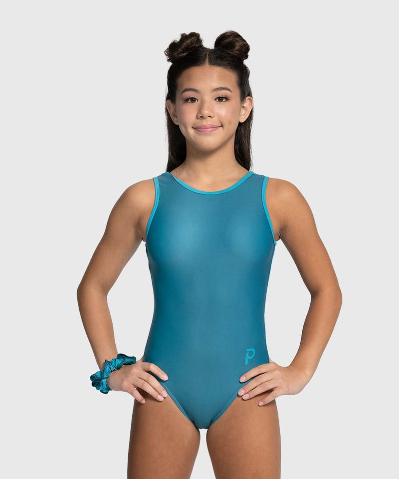 Plum Glacier Crackle Flip Side Leotard