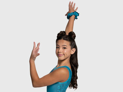 Plum Glacier Crackle Flip Side Leotard