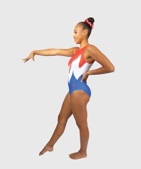 Plum x Carly Patterson Rise Traditional Gymnastics Leotard