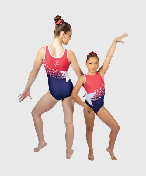 Plum x Carly Patterson: Shine Traditional Gymnastics Leotard