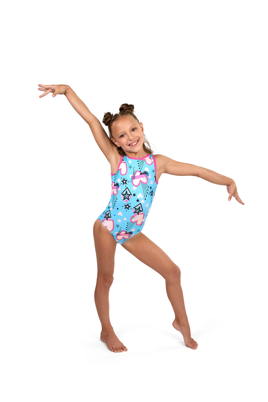Plum Cupid Cutie Traditional Leotard
