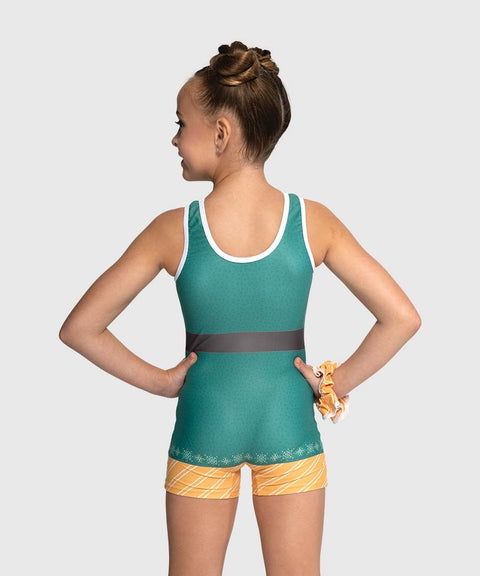 Plum North Pole Spirit Gymnastics Unitard