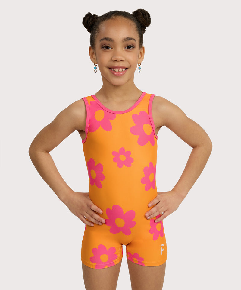 Plum Core Petal Pop Unitard