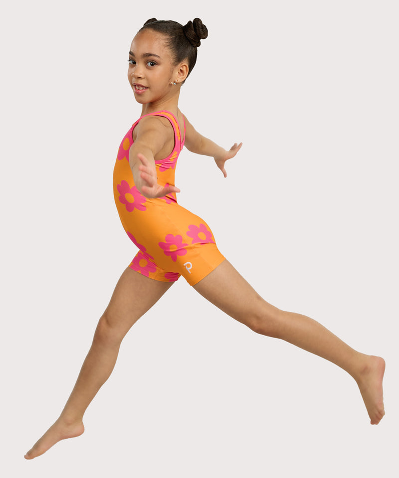 Plum Core Petal Pop Unitard