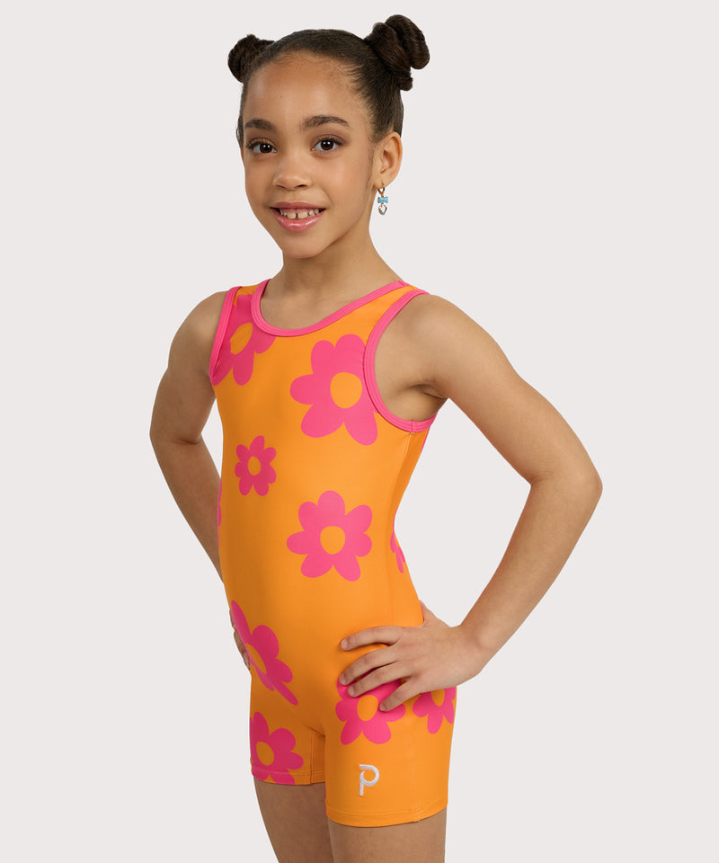 Plum Core Petal Pop Unitard