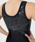 Plum Brilliance Competitive Tank Leotard