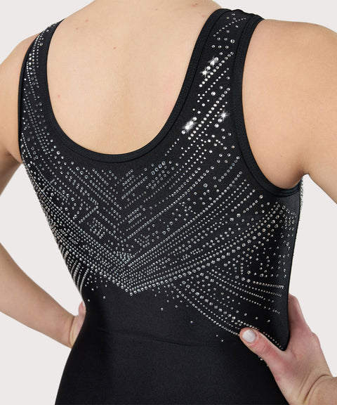 Plum Brilliance Competitive Tank Leotard