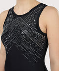 Plum Brilliance Competitive Tank Leotard