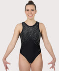 Plum Brilliance Competitive Tank Leotard