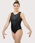 Plum Delilah Competitive Tank Leotard