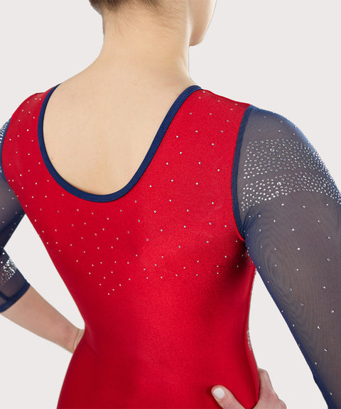 Plum Simply Elegant Cassandra Competition Leotard