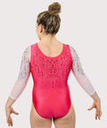Plum Delilah Competitive 3/4 Sleeve Leotard