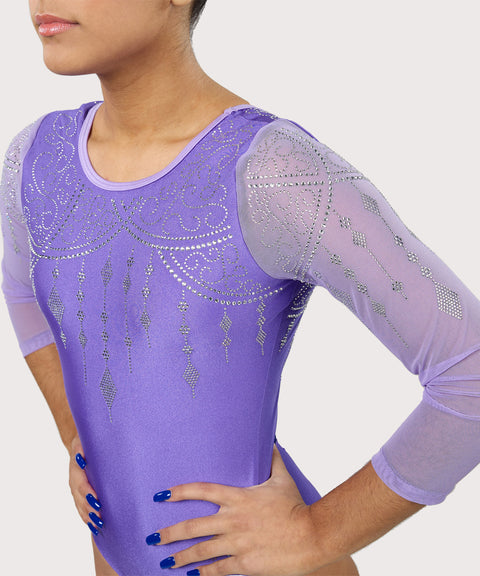 Plum Simply Elegant Olivia Competition Leotard