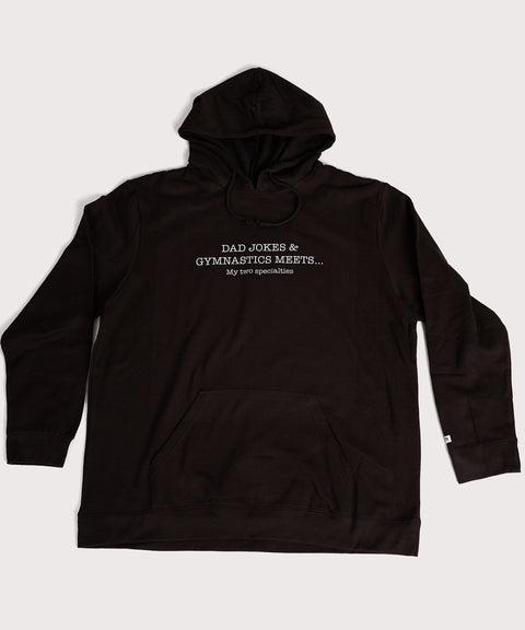 Plum Dad Jokes Hoodie Sweatshirt