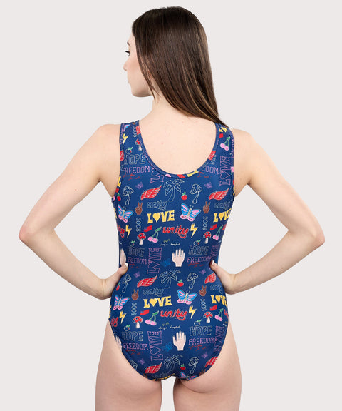 Plum Express Yourself Free Spirit Flip Side Leotard