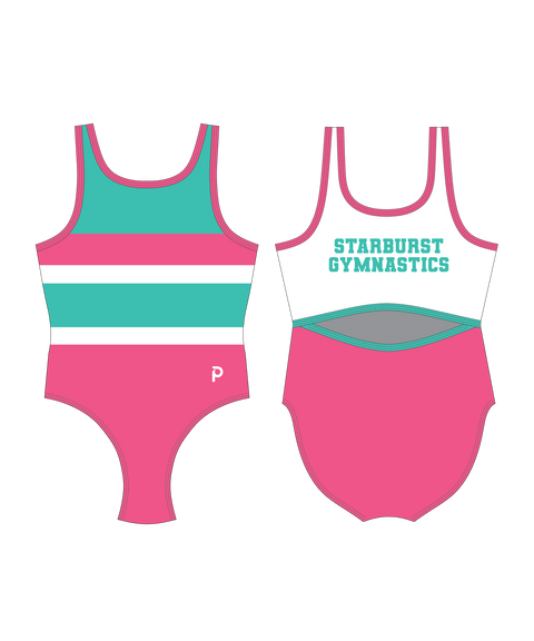 Plum Keyhole Custom Gymnastics Leotard