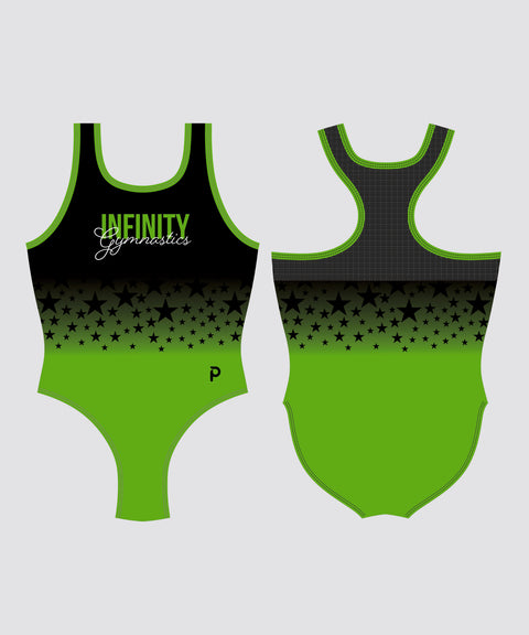 Plum Athletic Mesh Racerback Custom Gymnastics Leotard