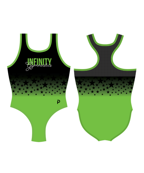 Plum Athletic Mesh Racerback Custom Gymnastics Leotard