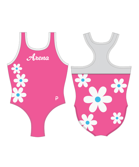 Plum Athletic Mesh Racerback Custom Gymnastics Leotard