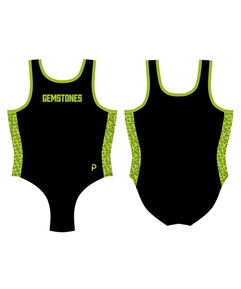 Plum Side Panel Custom Gymnastics Leotard