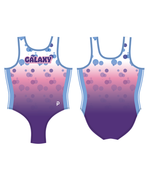 Plum Side Panel Custom Gymnastics Leotard