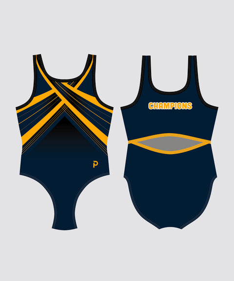Plum Keyhole Custom Gymnastics Leotard