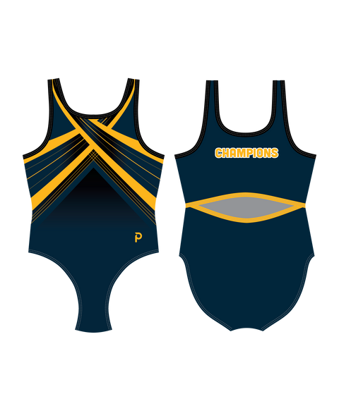 Plum Keyhole Custom Gymnastics Leotard