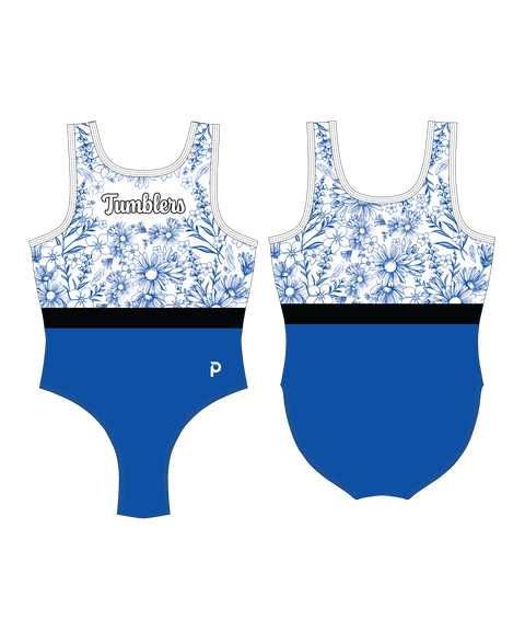 Plum Traditional Custom Gymnastics Leotard