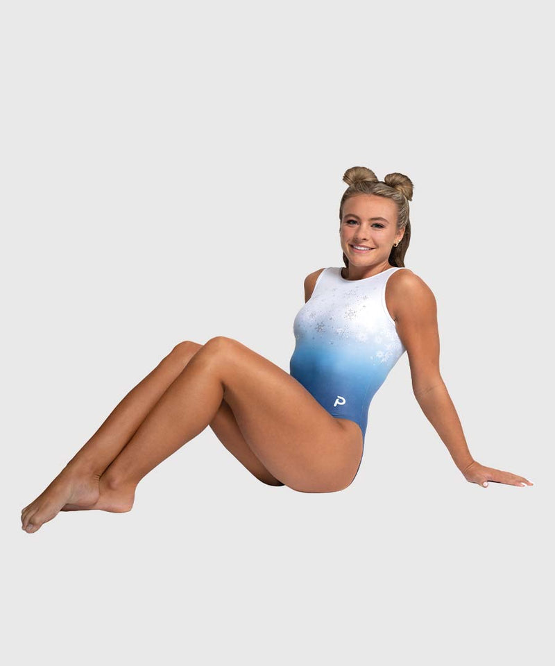 Plum Snowfall Leotard