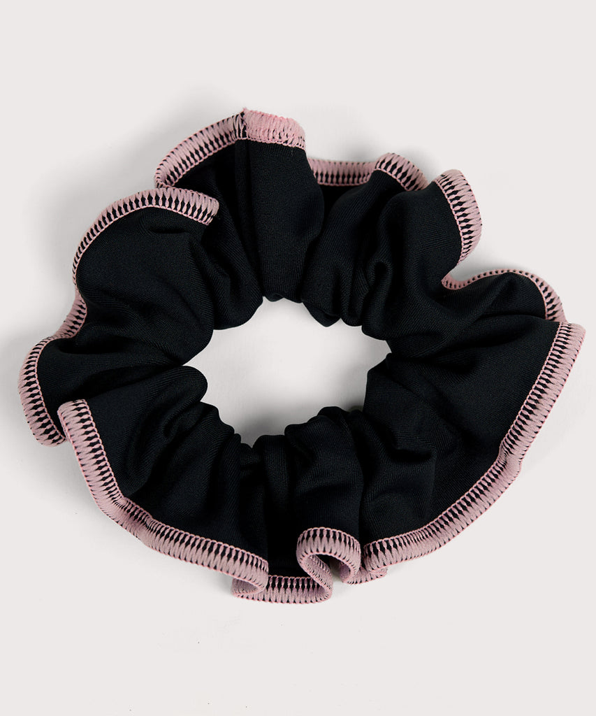【新品未使用】Natural stone velour scrunchie Scunci Original Scrunchies in Velvet Texture in Teal Green