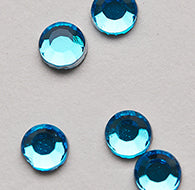 Aquamarine rhinestone embellishment option