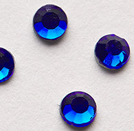 Cobalt rhinestone embellishment option
