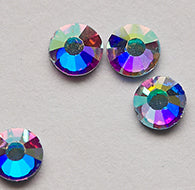 Crystal AB: Opalescent rhinestone embellishment option