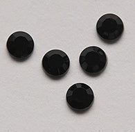 Jet: Black rhinestone embellishment option