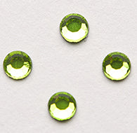 Peridot rhinestone embellishment option