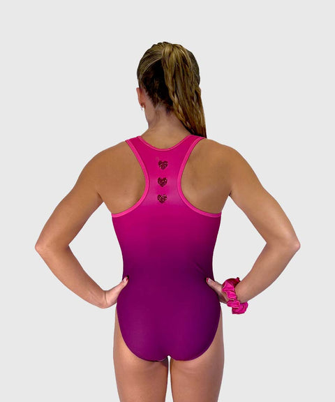 XO Glow Gymnastics Leotard by Plum