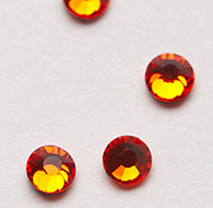 Sun Orange rhinestone embellishment option