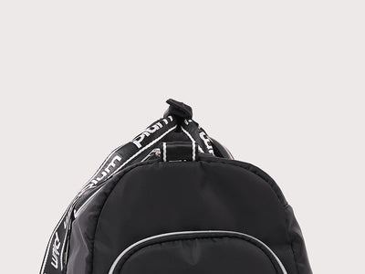 Plum Black Duffle Bag