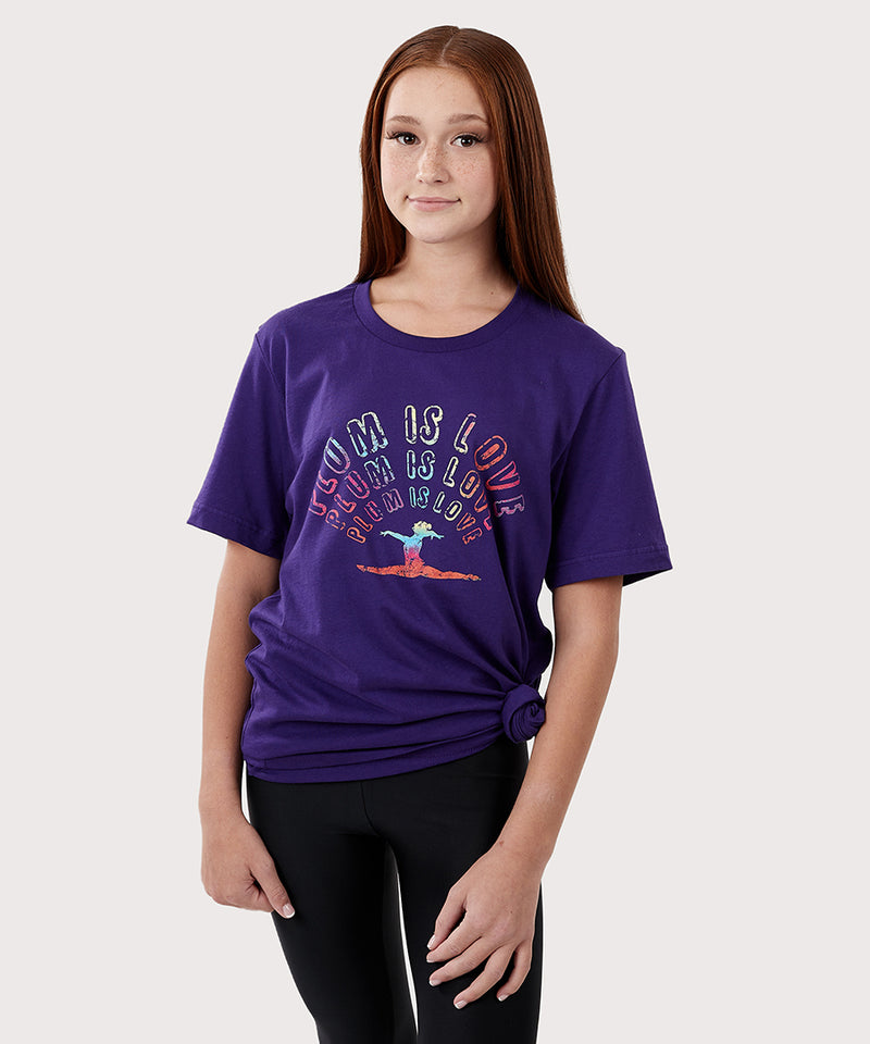Plum "Plum is Love" Graphic T-Shirt