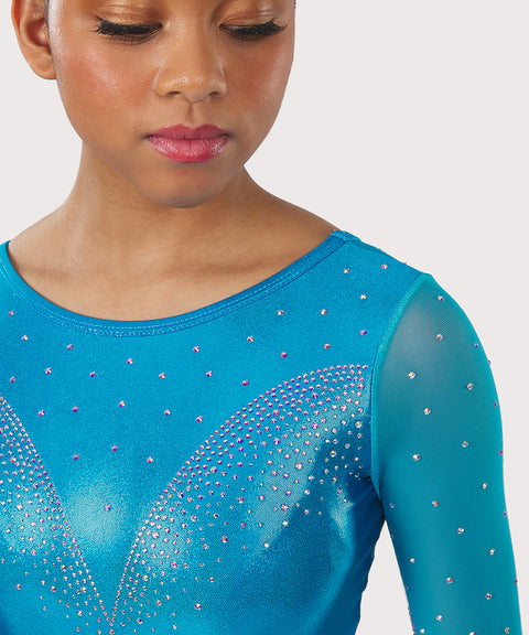 Plum Simply Elegant Celeste Competition Leotard